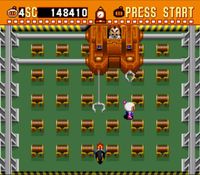 une photo d'Ã©cran de Super Bomberman sur Nintendo Super Nes